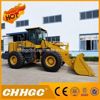 Hot Sale Chinese 5t Hydraulic Articulated Arm Front End Bucket Wheel Loader with Joystick