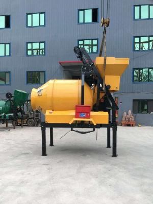 Portable 350L Concrete Mixer with Electrical Power