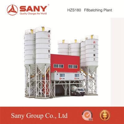 Sany Hzs120f8 120m3/H Mobile Concrete Batching Plant for Sale