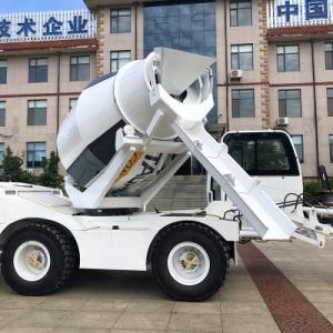 Self Loading Diesel Portable Concrete Mixer Machine with Pump Truck to Make Concrete Blocks with Lift Concrete Mixer Truck