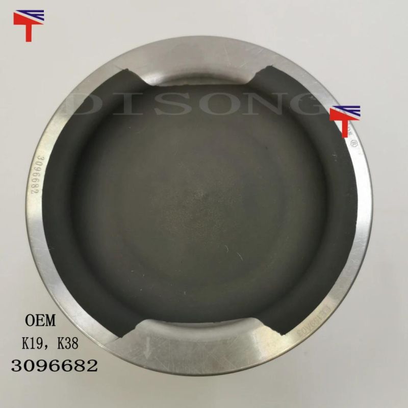 High-Performance Diesel Engine Engineering Machinery Parts Piston 3096682 for Engine Parts K19 K38 Generator Set
