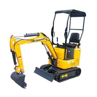 1 Ton Mini Crawler Excavator Machine, 1t Crawler Excavator for Sales