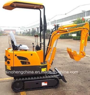 Mini Engineering Construction Machinery Crawler Excavator 800kg Xn08