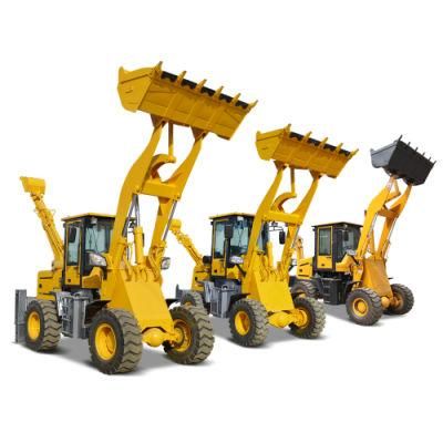 3 Ton 4 Ton 5 Ton 6 Ton Chinese Backhoe Loader Front Loader and Backhoe Small Backhoes List with Attachment Price Sales in Stock