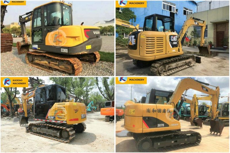Made in Japan Original Crawler Backhoe Kobelco Sk60-8 /Sk60-10/Sk70sr/75 Small /Mini Used Excavator Kobelco Secondhand Excavator with Breaker Line and Blade