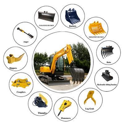 on Promotion Shandong Shanding Cheap Price 4ton Mini Excavator