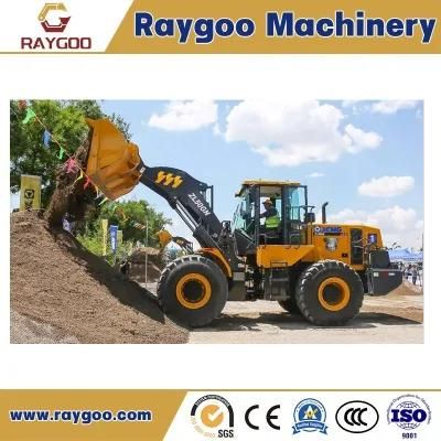 China Hot Sales 5ton Lw550 Front Wheel Loader with Good Price