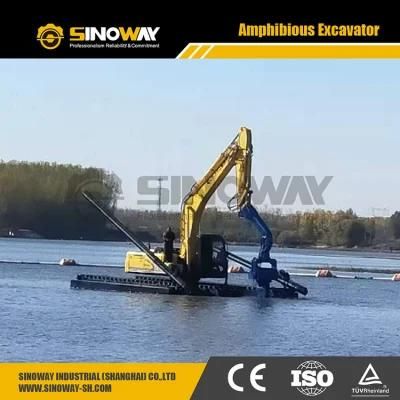 Amphibious Machine Amphibious Mini Excavator for Sale