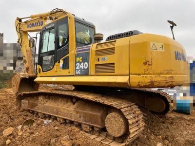 Used Mini Medium Backhoe Excavator Komatsu PC240LC-8m0 Construction Machine Second-Hand