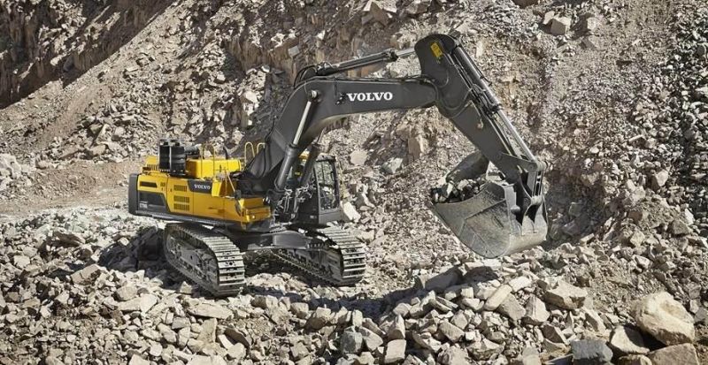 Volvo Ec750dl 75ton Mining Large Excavator Price