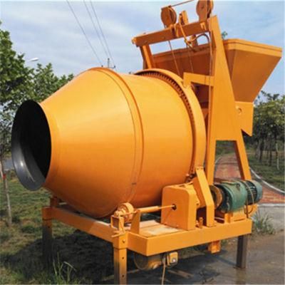 Portable Concrete Mixer with Hosit Hopper (RDCM500-17EHS)