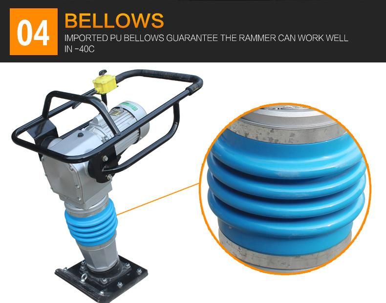 Rammer Compactor Vibrating Tamping/Tamping Rammer Bellow Rubber