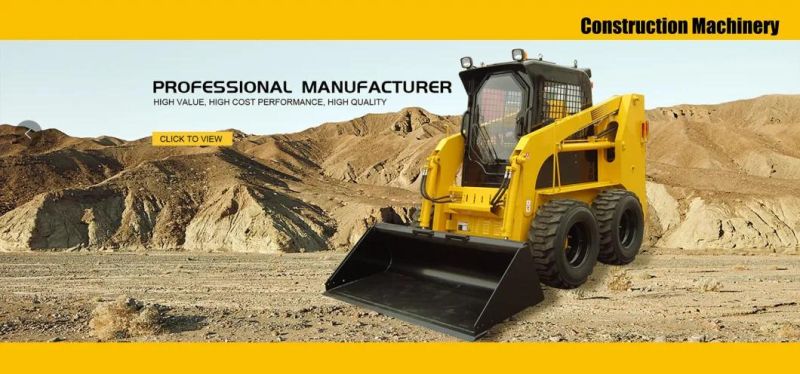 Chinese New Hydraulic Mini Skid Steer Loader Price with Attachments for Sale