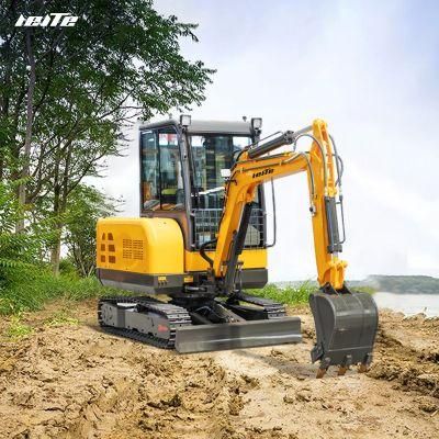 Lt1020 CE EPA Multifunctional Export Earth Moving Machinery Micro Mini 2 Ton Excavator Digger Small Excavator New