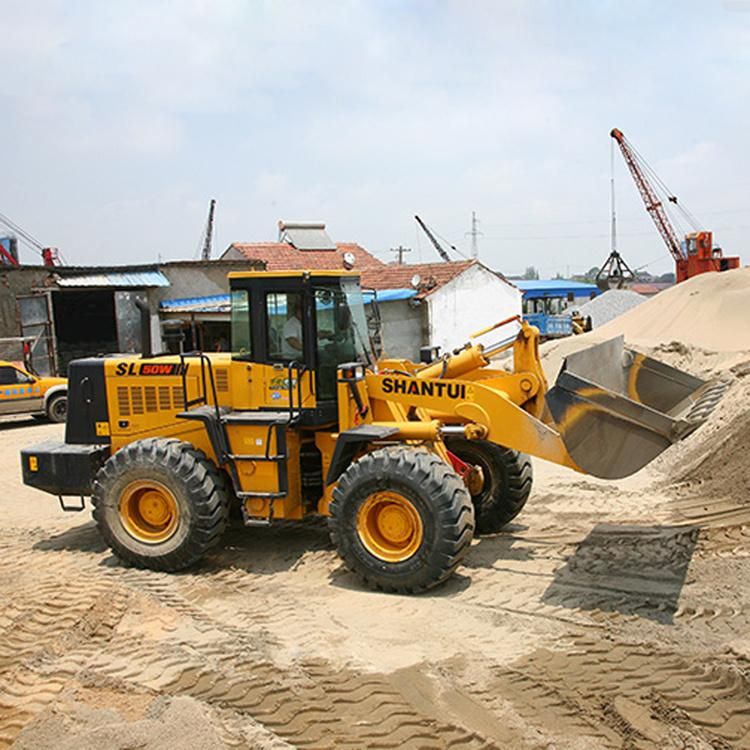 5 Ton Wheel Loader SL50W-3 Shantui Front End Wheel Loader