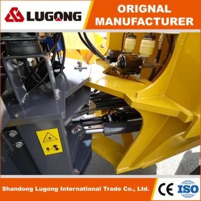 Lugong Factory of Compact/Small/Mini Wheel Loader 76kw Awd 2ton for Farm/Garden/Agriculture