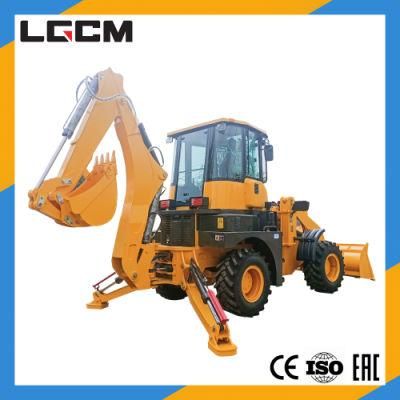 Lgcm Wz30-25 Backhoe Loader with Attachments
