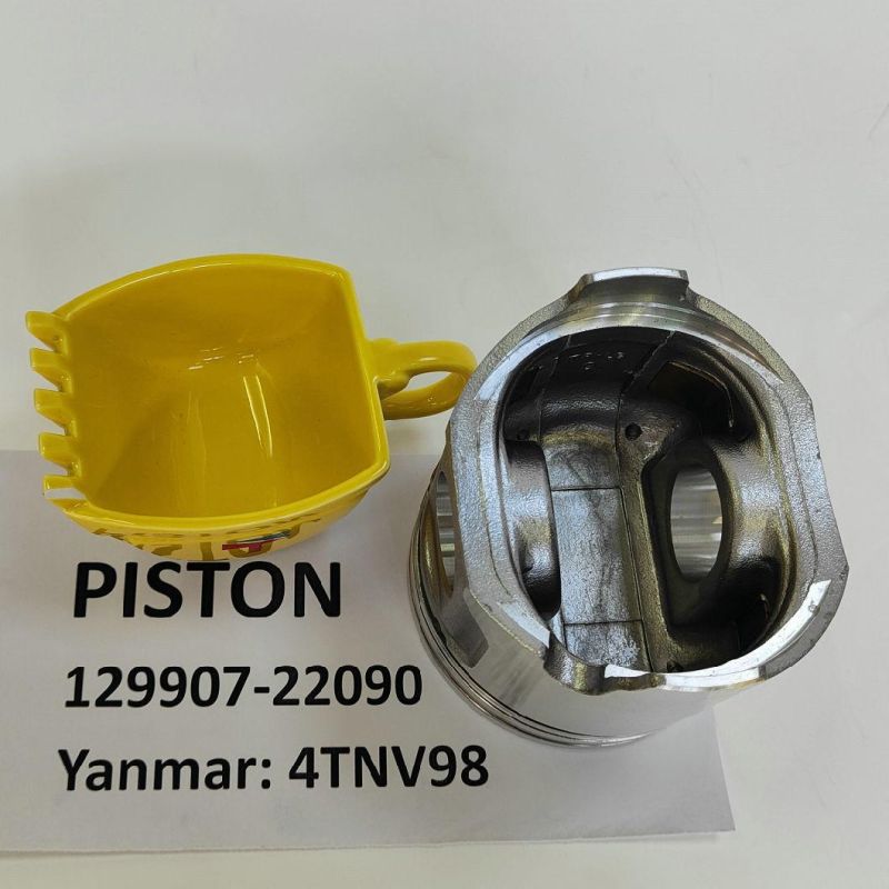 High-Performance Diesel Engine Engineering Machinery Parts Piston Ym129907-22090 for Engine Parts 4tnv98 4tnv88 Generator Set