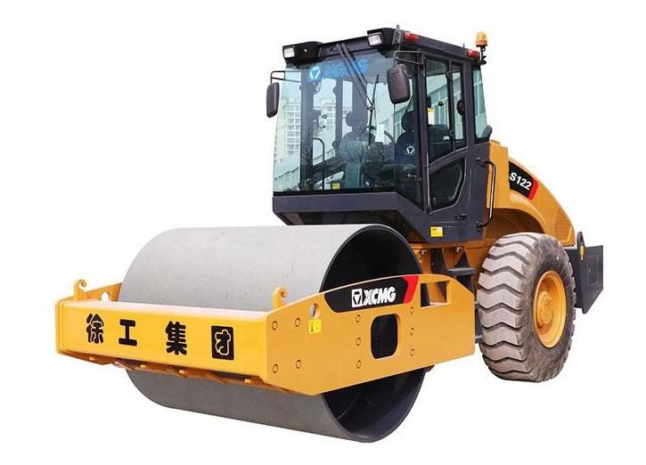 XCMG Official Xs122 12 Ton Single Drum Road Roller Compactor