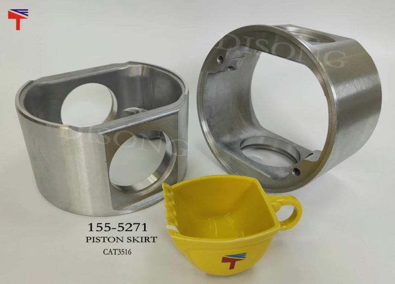 High-Performance Diesel Engine Engineering Machinery Parts Piston Skirt 155-5271 Suit for Piston Crown 172-0919 for Engine Parts 3516 Generator Set