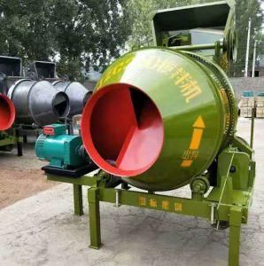 China OEM Customized Size 500L R180 Engine Tipping Bucket Concrete Mixer