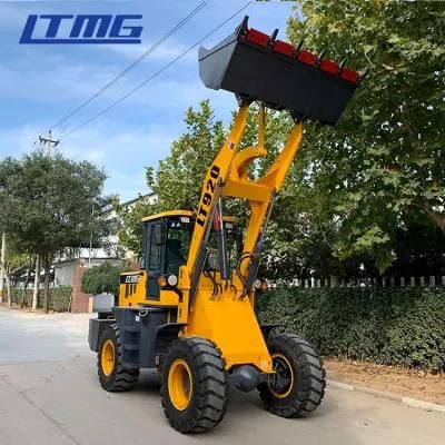 Hot Sale 2 Ton Wheel Loader with Joystick and Quickhitch