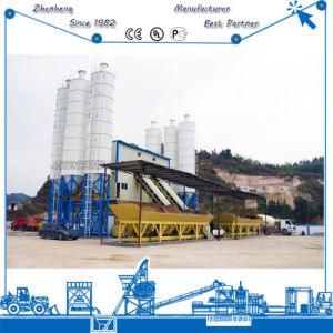 Belt Type Electric Automatic Hzs90 90m3/H Precast Ready Mixed Concrete Batching Plant