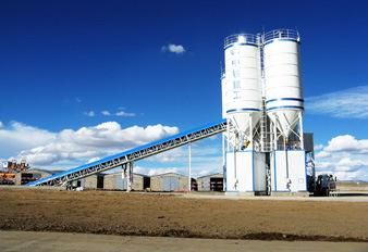 Hzs90 1.5cbm Portable Concrete Batching Plant