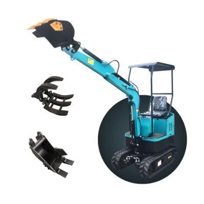 1t Small Garden Digging Machine/China Full Hydraulic Excavator for Home Use