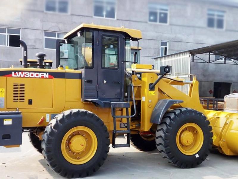 China Top Brand Small 3 Ton Wheel Loader Lw300fn with Spare Parts Price for Sale