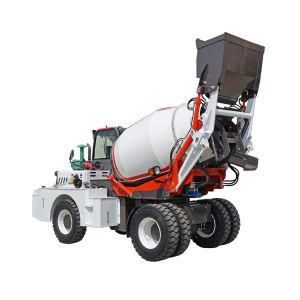 1500L Self Loading Concrete Mixer Truck with Centralized Lubricating