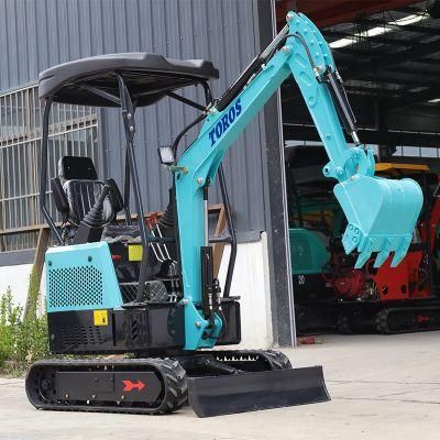 1.2 Ton Mini Excavator Te15 with Cheap Price for Sale Small Hydraulic Mini Digger