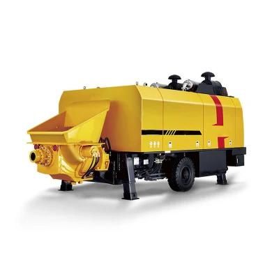 New Diesel and Electric Trailer Concrete Cement Mixer Pump Hbt6013c-5s 65m3/Hour