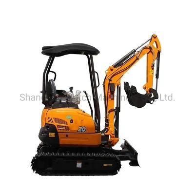 Small Construction Excavator Mini Chinese Excavator Compact Hydraulic Crawler Excavator