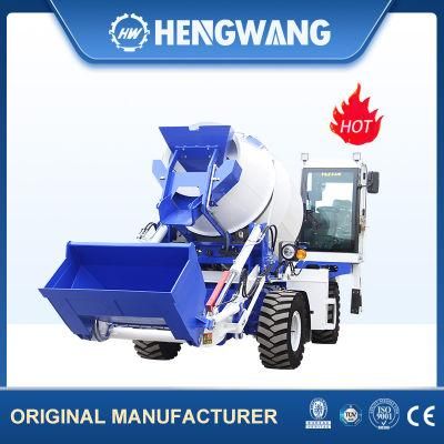 Customized Diesel Small Mobile Cement Concrete Mixer Truck for Morocco