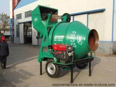 Jzc350 Diesel Mixing Machine Mobile/Movable Concrete Mixer