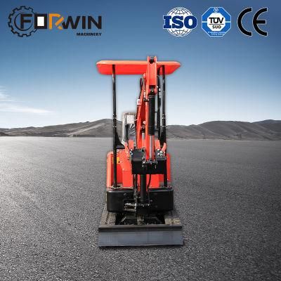 EPA China Small Micro Digger Machinery Hydraulic Excavators Crawler Mini Excavator 1000kg Factory Cheaper Price with Kubota/Yanmar Engine