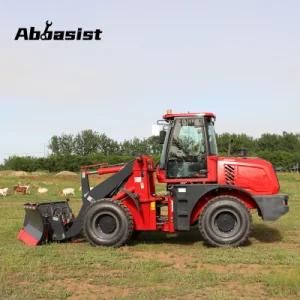 Abbasist AL20 2000kg Micro Loader Four Wheel Drive with Snow Blade