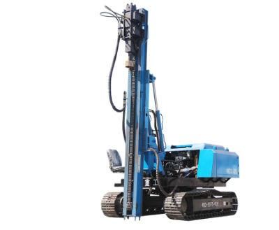 Hengwang Brand Hwl300 Crawler Solar Pile Driver Machine
