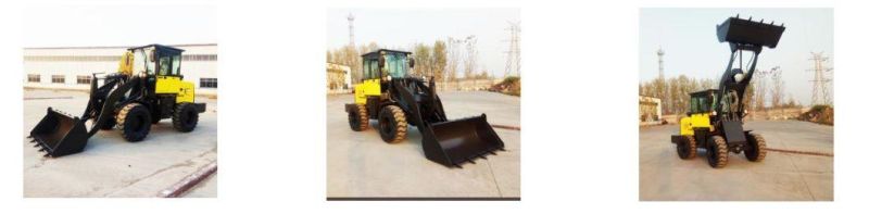 Chinese Brand Mini Wheel Loaders Electrophoresis Baking Paint Process Mechanical Loader