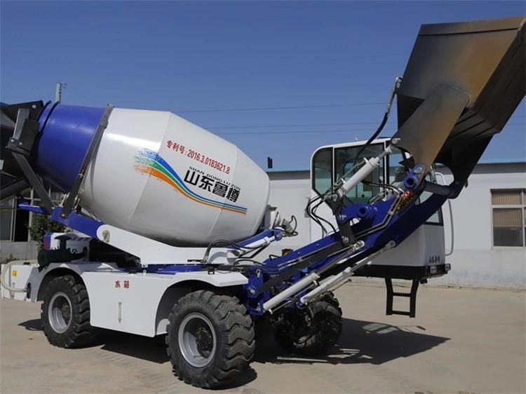 Luzun 4.0m3 Self Propelled Concrete Mixer Truck Ycd4j22g