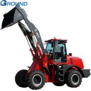 China Durable 2ton bucket mini loader wheel loader front end loader backhoe loader