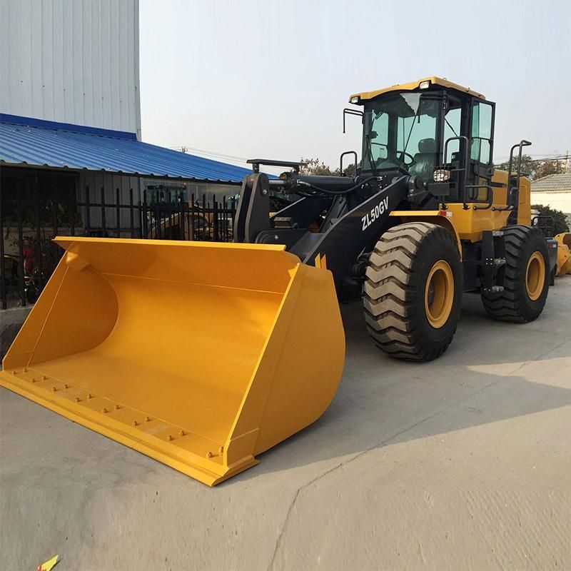 Official 5t Front End Shovel Wheel Loader Xc958 with Big Shovel