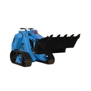 Super Mini Skid Steer Crawler Loader Ms500 Mini Tracked Backhoe Loader