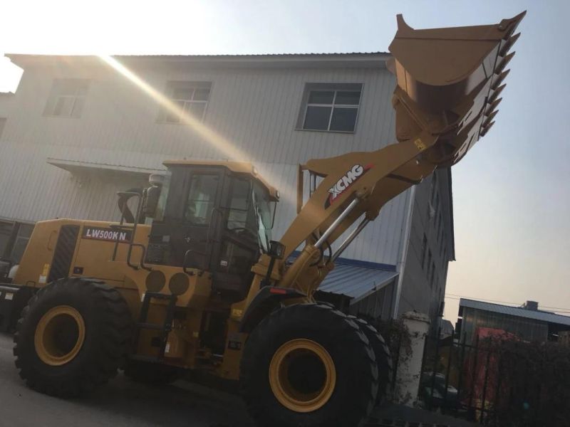 5 Tons Wheel Loader Lw500kn with Pilot Operation
