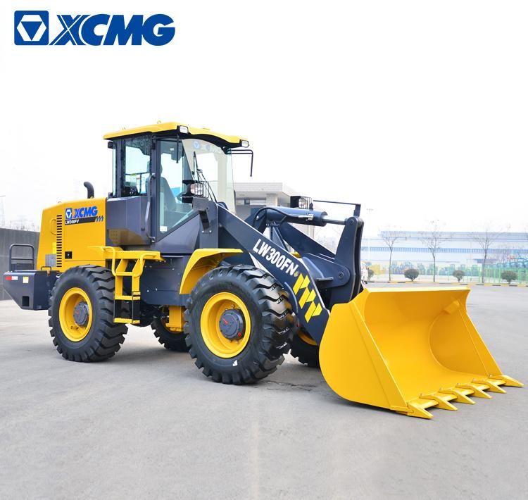 XCMG Official Cheap 3 Ton Wheel Loader Lw300fn China Top Brand Small Front End Loader with Spare Parts Price List for Sale