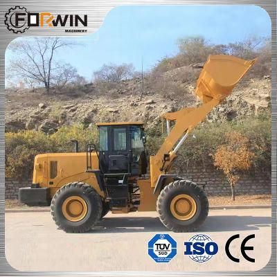 China Best Construction Machinery Equipment Small Front End Shovel 5 Ton Compact Bucket Hydraulic Mini Wheel Loader Wm956 with CE