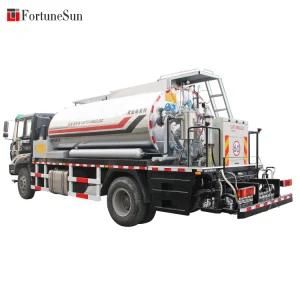 6000L Automatic Asphalt Distributor Sprayer for Emulsion Bitumen