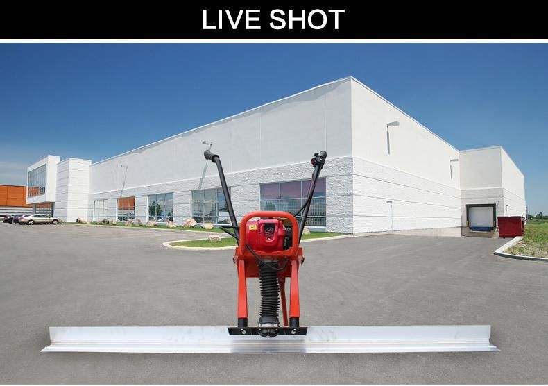 High Efficiency Gasoline Concrete Surface Finishing Screed Vibration Ruler