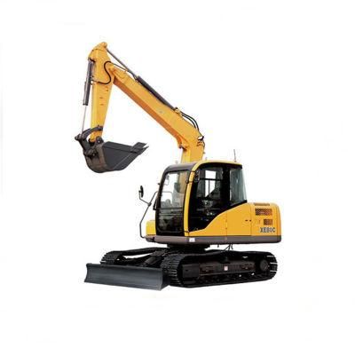 8ton Mini Excavator with Close Cab